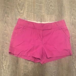 J. Crew Pink Chino Shorts